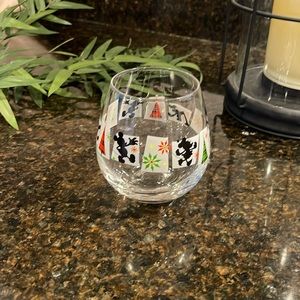 JoyJolt Disney Glass Wine Tumbler